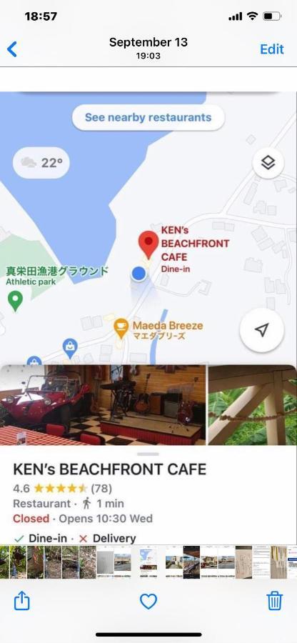 Ken'S Beachfront Cafe & Lodge, Bl2, Oceanfront And Free Canoe Rental Onna Bagian luar foto
