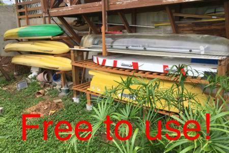 Ken'S Beachfront Cafe & Lodge, Bl2, Oceanfront And Free Canoe Rental Onna Bagian luar foto